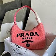 PRADA | Re-Edition 2000 terry mini pink-bag - 1NE515 - 22×17×6cm - 4