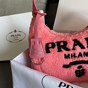 PRADA | Re-Edition 2000 terry mini pink-bag - 1NE515 - 22×17×6cm - 5