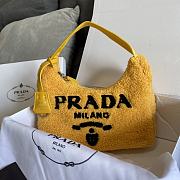 PRADA | Re-Edition 2000 terry mini Yellow-bag - 1NE515 - 22×17×6cm - 5