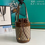 GUCCI | Gucci Horsebit 1955 small bucket bag - 637115 - 14 x 19 x 14 cm - 1