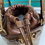 GUCCI | Gucci Horsebit 1955 small bucket bag - 637115 - 14 x 19 x 14 cm - 3
