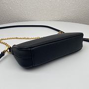 PRADA | Re-Edition 2000 shoulder black bag - 1BH171 - 20 x 11.5 x 5cm - 6