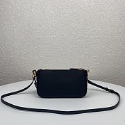 PRADA | Re-Edition 2000 shoulder black bag - 1BH171 - 20 x 11.5 x 5cm - 2