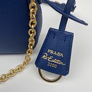 PRADA | Re-Edition 2000 shoulder blue bag - 1BH171 - 20 x 11.5 x 5cm - 5