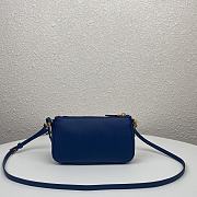 PRADA | Re-Edition 2000 shoulder blue bag - 1BH171 - 20 x 11.5 x 5cm - 2