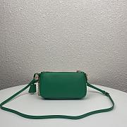 PRADA | Re-Edition 2000 shoulder green bag - 1BH171 - 20 x 11.5 x 5cm - 2