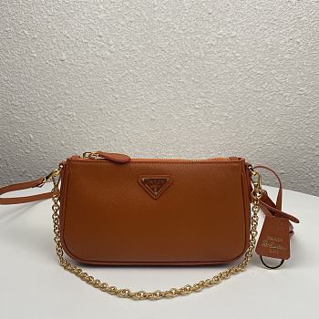 PRADA | Re-Edition 2000 shoulder orange bag - 1BH171 - 20 x 11.5 x 5cm