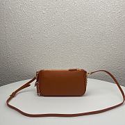 PRADA | Re-Edition 2000 shoulder orange bag - 1BH171 - 20 x 11.5 x 5cm - 6