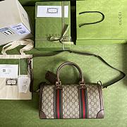 GUCCI | GG small duffel bag with Web - 645017 - 36 x 20 x 14.5 cm - 5