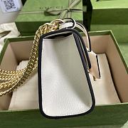 GUCCI | Padlock small white berry shoulder bag - 409487 - 20 x 12.5 x 8 cm - 4