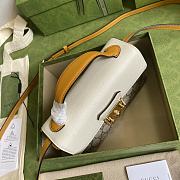 GUCCI | Padlock mini white/yellow bag - ‎652683 - 18 x 10 x 5 cm - 3