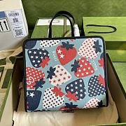 GUCCI | Children's strawberry star tote bag - 605614 -  28 x 26.5 x 9cm - 1