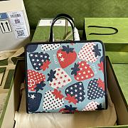 GUCCI | Children's strawberry star tote bag - 605614 -  28 x 26.5 x 9cm - 2