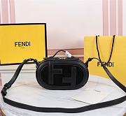 FENDI | MINI CAMERA CASE black Bag - 8BS058 - 21x8x13cm - 1