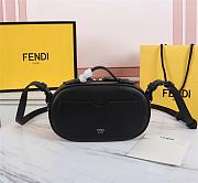 FENDI | MINI CAMERA CASE black Bag - 8BS058 - 21x8x13cm - 6