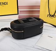 FENDI | MINI CAMERA CASE black Bag - 8BS058 - 21x8x13cm - 5