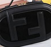 FENDI | MINI CAMERA CASE black Bag - 8BS058 - 21x8x13cm - 4