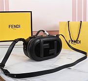 FENDI | MINI CAMERA CASE black Bag - 8BS058 - 21x8x13cm - 3