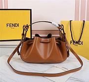 FENDI | POMODORINO Brown mini-bag - 8BS059 - 24×9.5×14cm - 1