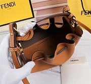 FENDI | POMODORINO Brown mini-bag - 8BS059 - 24×9.5×14cm - 6