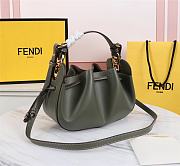 FENDI | POMODORINO Olive Green mini-bag - 8BS059 - 24×9.5×14cm - 4