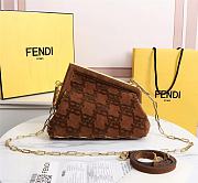 FENDI | FIRST Small Brown bag - 8BP129 - 26 x 9.5 x 18 cm - 4