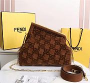 FENDI | FIRST MEDIUM Brown bag - 8BP127 - 32.5 x 15 x 23.5 cm - 6