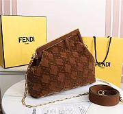 FENDI | FIRST MEDIUM Brown bag - 8BP127 - 32.5 x 15 x 23.5 cm - 3