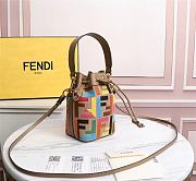 FENDI | MON TRESOR Multicolor FF canvas mini-bag - 8BS010 - 17 x 