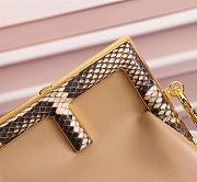 FENDI | FIRST Small Beige python bag - 8BP129 - 26 x 9.5 x 18 cm - 3