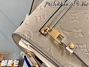 Louis Vuitton | Pochette Métis cream white handbag - M44738 - 25 x 19 x 9cm - 2