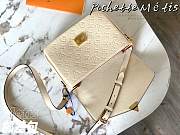 Louis Vuitton | Pochette Métis cream white handbag - M44738 - 25 x 19 x 9cm - 4
