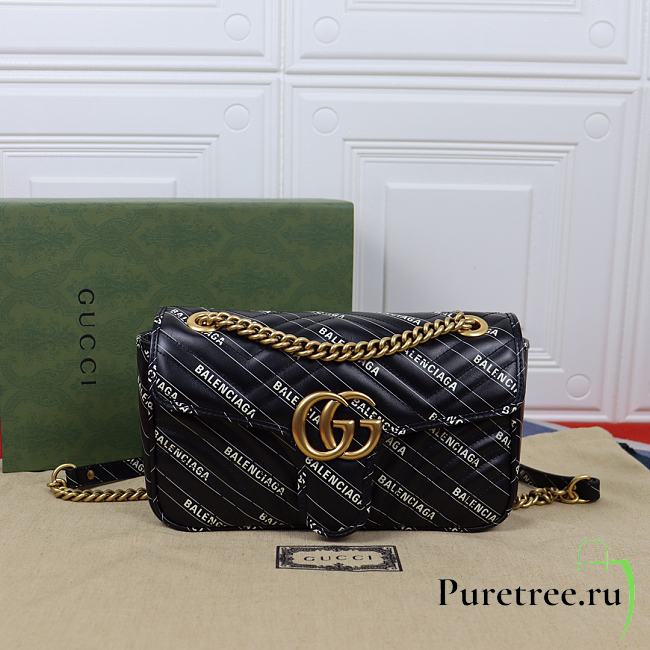 GUCCI | Small GG Marmont bag - 443497 - 26 x 15 x 7 cm - 1