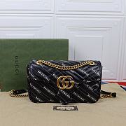 GUCCI | Small GG Marmont bag - 443497 - 26 x 15 x 7 cm - 1