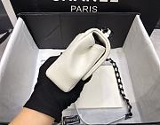CHANEL | My Everything white Flap Bag - AS2302 - 20 x 12.5 x 6cm - 6