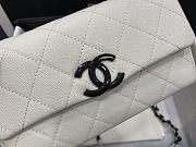 CHANEL | My Everything white Flap Bag - AS2302 - 20 x 12.5 x 6cm - 4