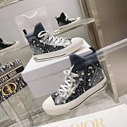 DIOR | WALK'N'DIOR SNEAKER Grey Fur-Effect - KCK328 - 2