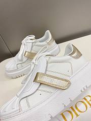 DIOR | SNEAKER White - Gold Calfskin - 4