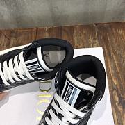 DIOR | D-PLAYER SNEAKER White and Black Quilted Nylon - 3