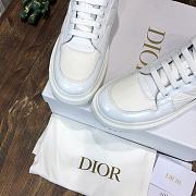 DIOR | D-PLAYER SNEAKER Black and White Quilted Nylon - 5