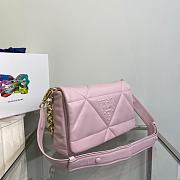 PRADA | Padded nappa leather pink bag - 1BD306 - 31 x 19 x 8.5cm - 3