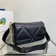 PRADA | Padded nappa leather black bag - 1BD306 - 31 x 19 x 8.5cm - 3