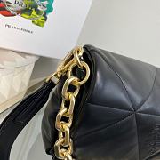 PRADA | Padded nappa leather black bag - 1BD306 - 31 x 19 x 8.5cm - 2