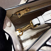 PRADA | Small White Saffiano Leather Monochrome Bag - 1BA156 - 26x20x15cm - 5