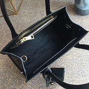 PRADA | Small Black Saffiano Leather Monochrome Bag - 1BA156 - 26x20x15cm - 6