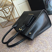 PRADA | Small Black Saffiano Leather Monochrome Bag - 1BA156 - 26x20x15cm - 5