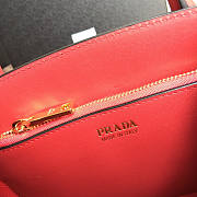 PRADA | Small Red Saffiano Leather Monochrome Bag - 1BA156 - 26x20x15cm - 6