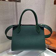 PRADA | Small Green Saffiano Leather Monochrome Bag - 1BA156 - 26x20x15cm - 5