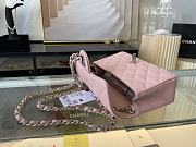 CHANEL | Classic Flap Bag Light Pink in Grain - A01116 - 20 cm - 4