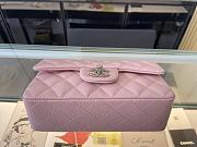 CHANEL | Classic Flap Bag Light Pink in Grain - A01116 - 20 cm - 5